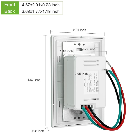 Detector de Presencia para encendido y apagado de Lamparas